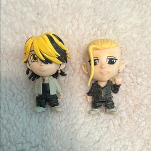 Kids Anime Character Figures - Black and Yellow- Tokyo Revengers